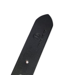 Men's Formal Black Leather Belt