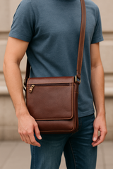 Genuine Leather Sling Bag