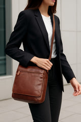 Genuine Leather Sling Bag