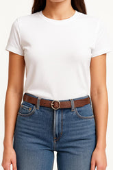 Leather Belt for Women