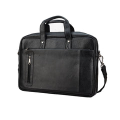Black Genuine Leather Office