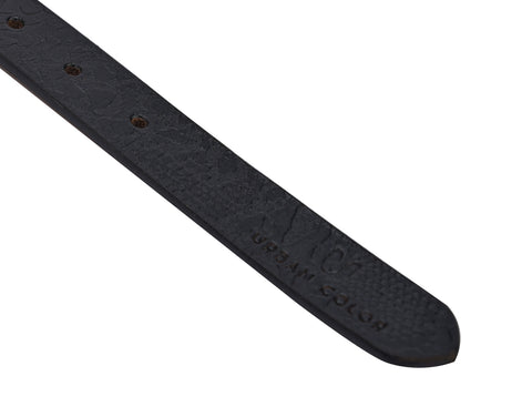 Women's Textured Casual Leather Belt