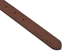 Metal Accent Leather Belt