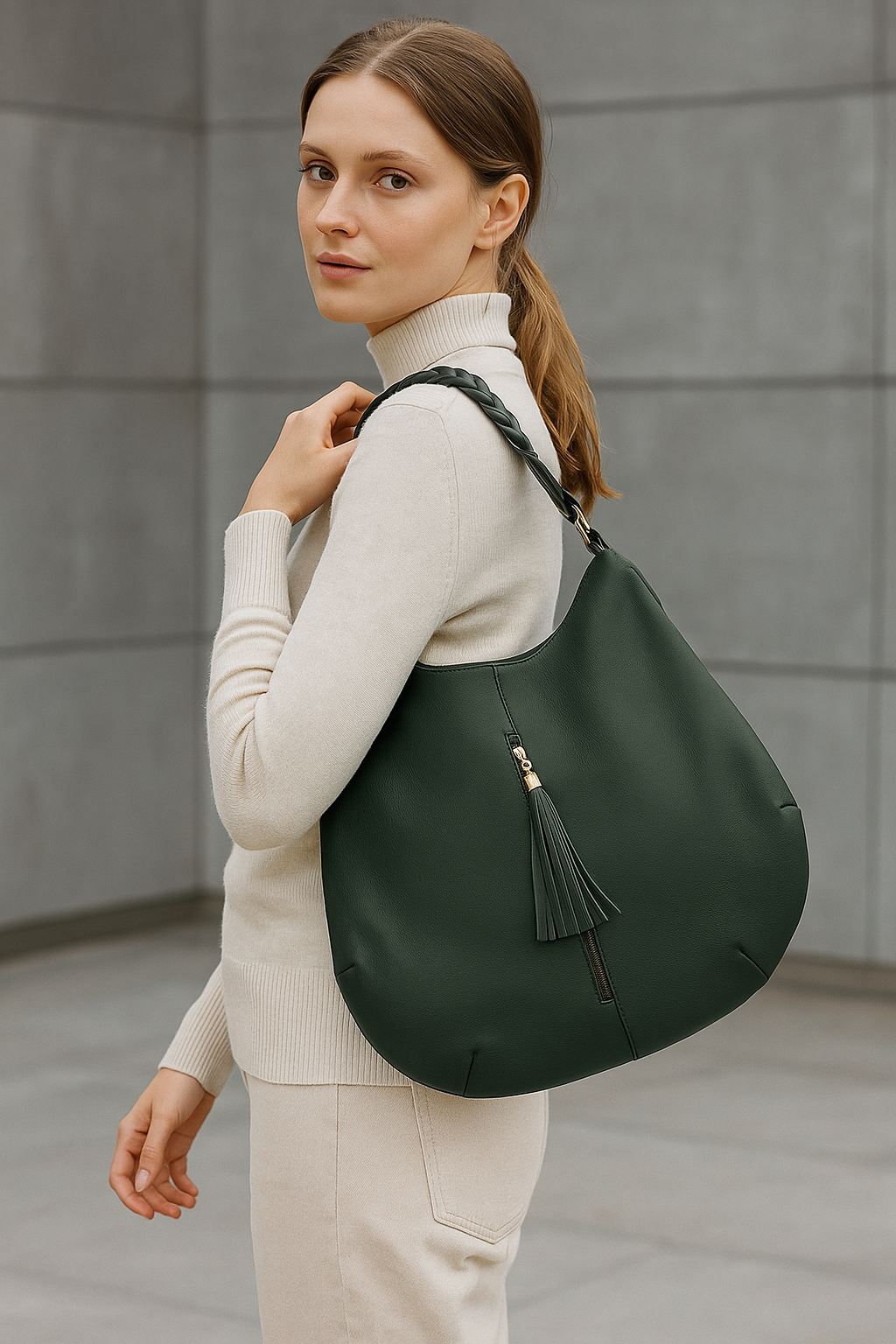 Women's Large Leather Tote Bag