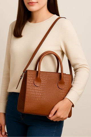 Genuine Leather women Handbag