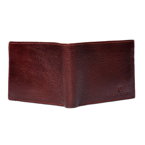 Men's Genuine Leather Brown Wallet