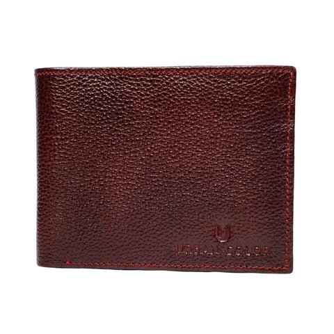 Men's Genuine Leather Brown Wallet