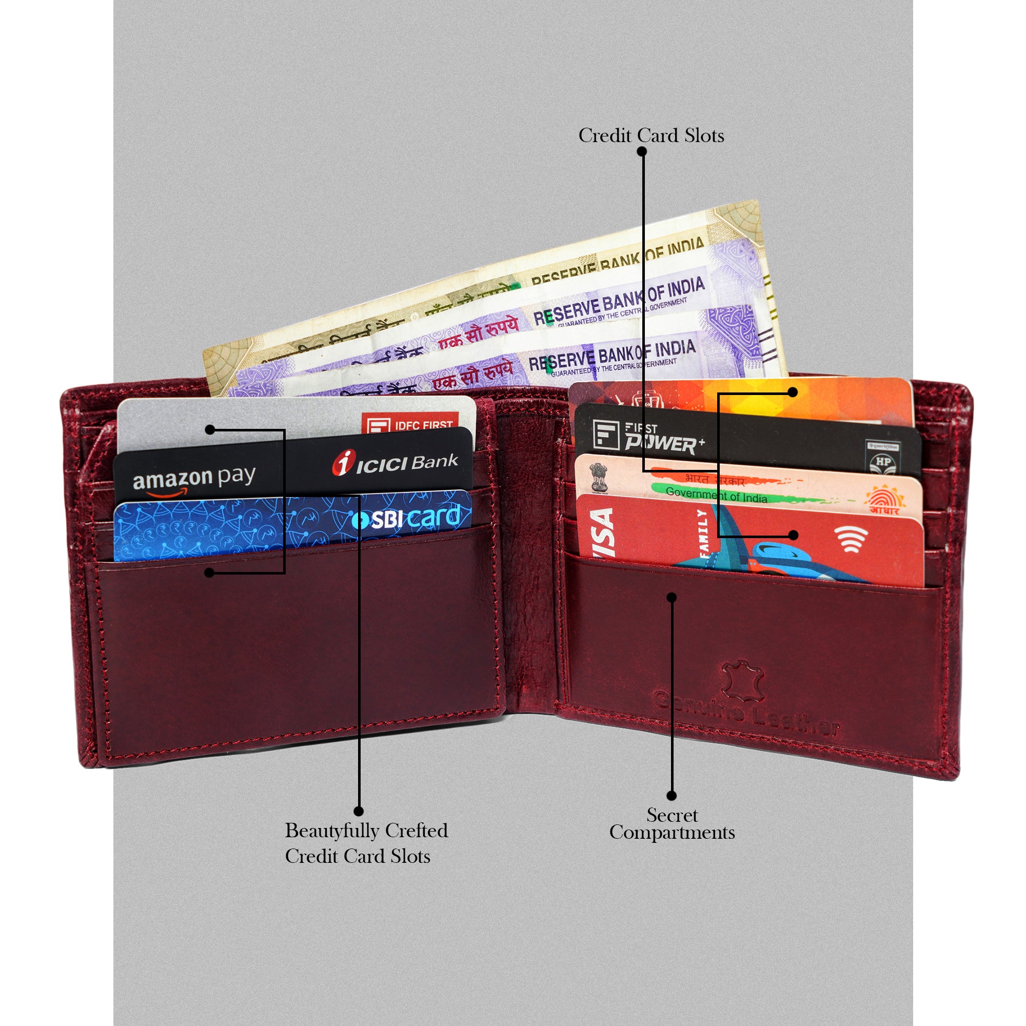 Men's Genuine Leather Premium Wallet