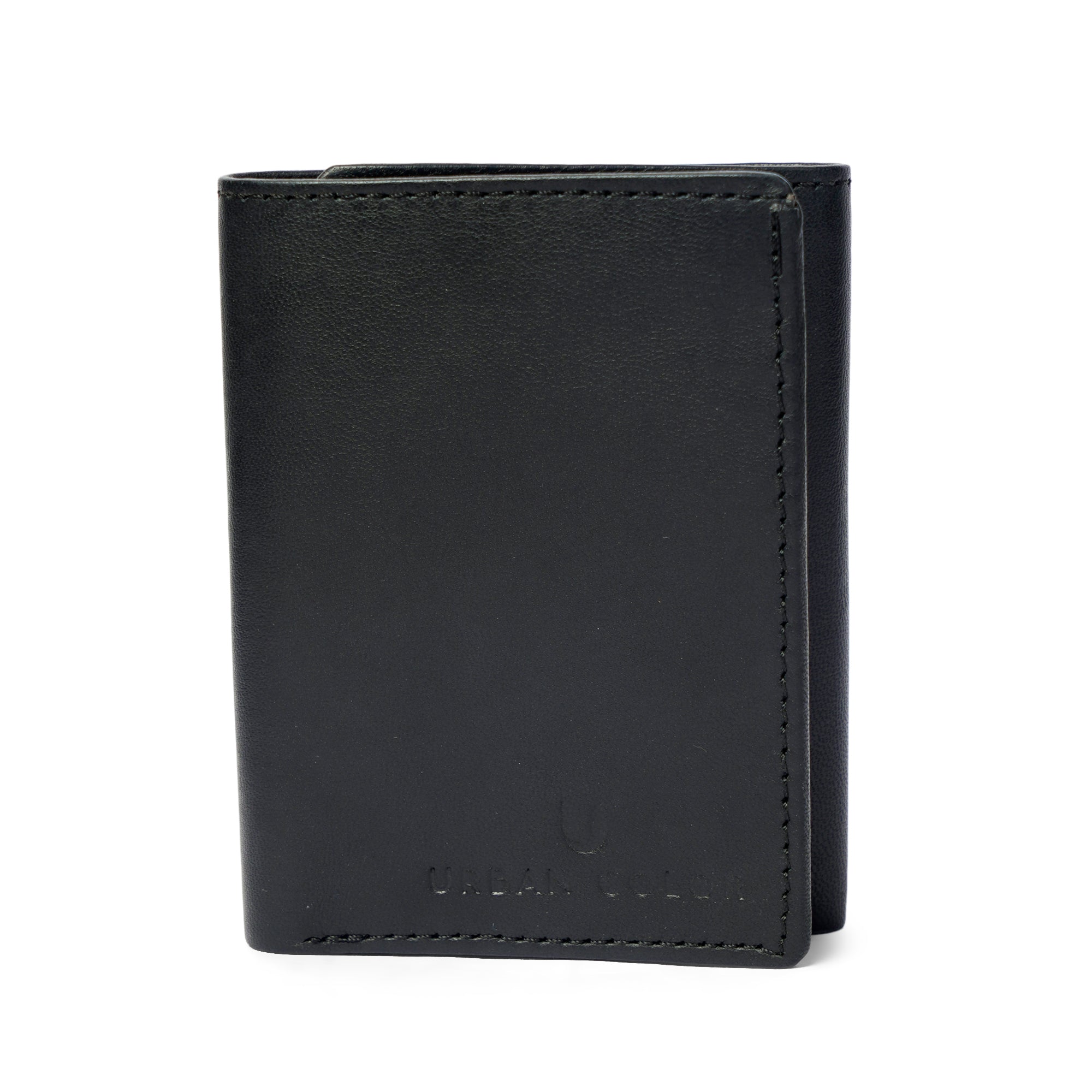 Genuine Leather 3 Fold Wallet