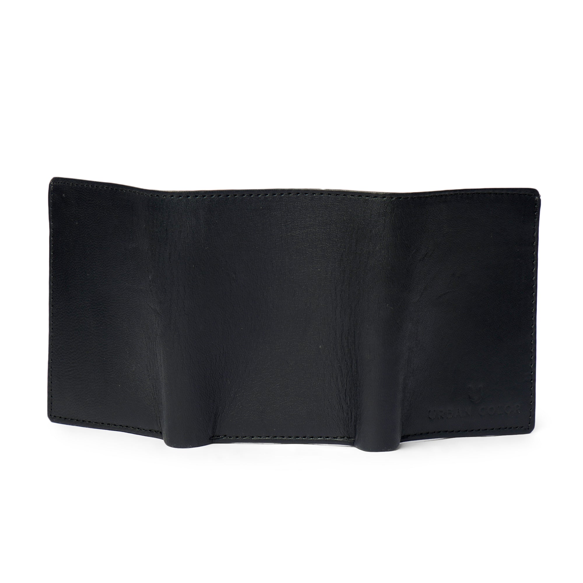 Genuine Leather 3 Fold Wallet