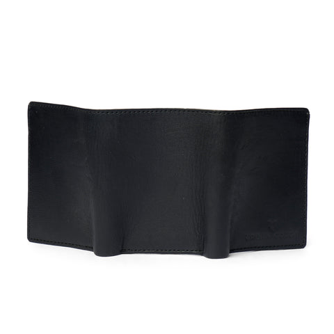 Genuine Leather 3 Fold Wallet