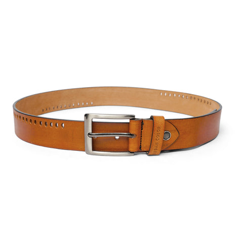 Men's Genuine Leather brown Belt
