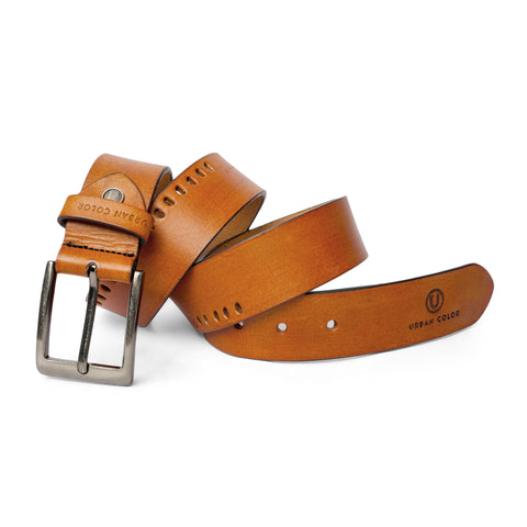 Men's Genuine Leather brown Belt