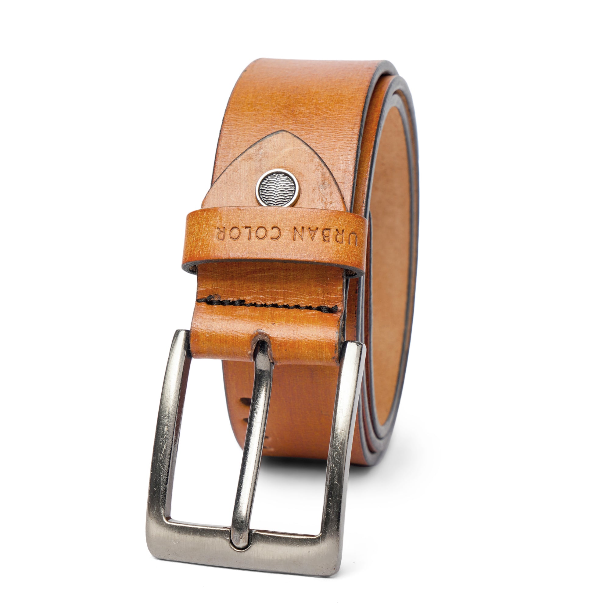 Men's Genuine Leather brown Belt