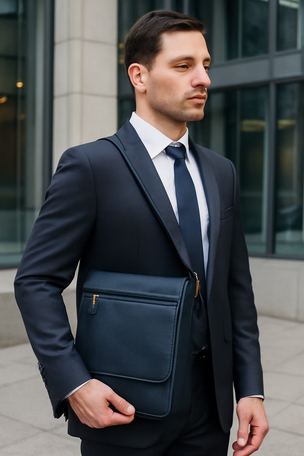 Genuine Leather Sling Bag