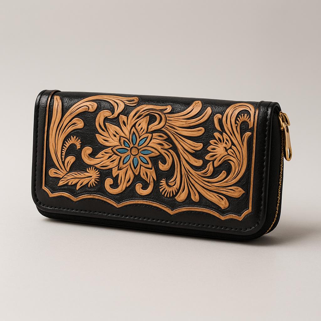 Leather Wallet Women Coin Purse