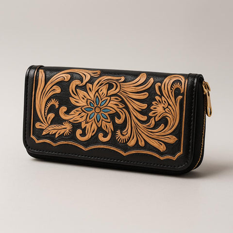 Leather Wallet Women Coin Purse