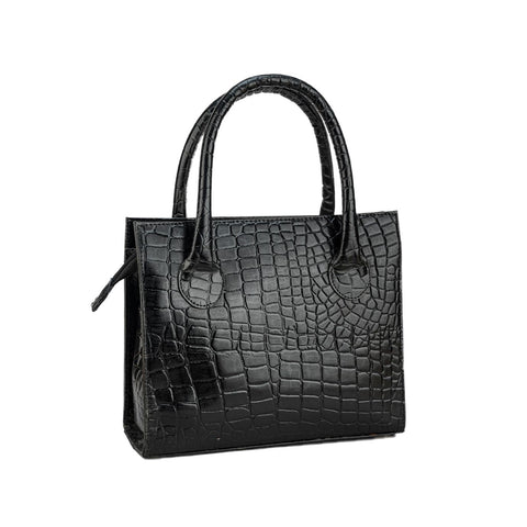 Genuine Leather Top Handle Handbag