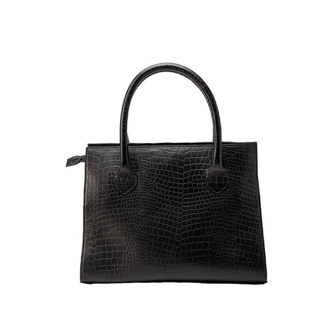 Genuine Crocodile Leather Handbag