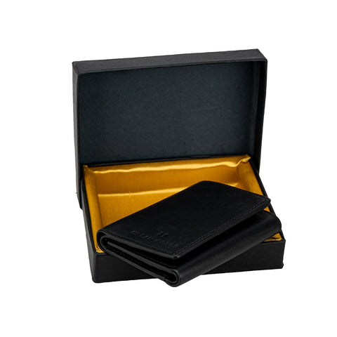 Genuine Leather 3 Fold Wallet